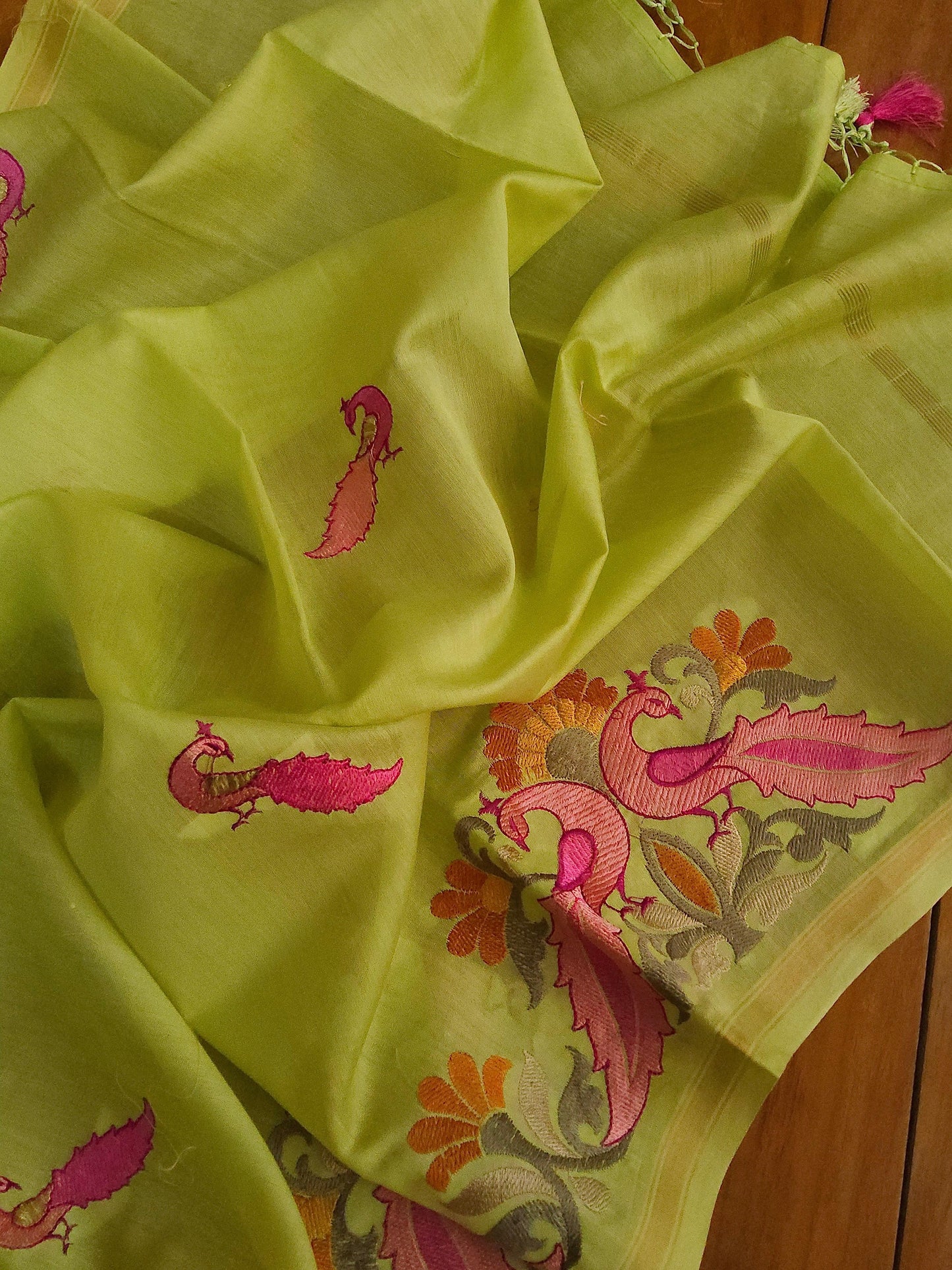 Banarasi chanderi embroidery suits - Banarasi Store