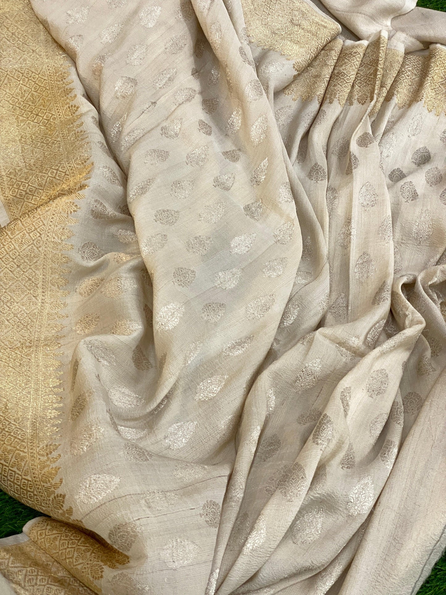 Handwoven khiccha tussar by banarasi Store - Banarasi Store