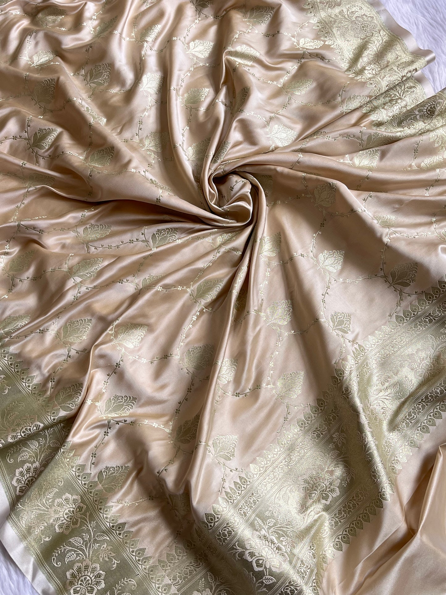 Satin X Mashru - Banarasi Store