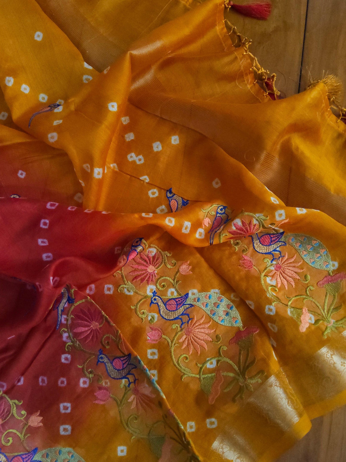 Banarasi chanderi embroidery suits - Banarasi Store