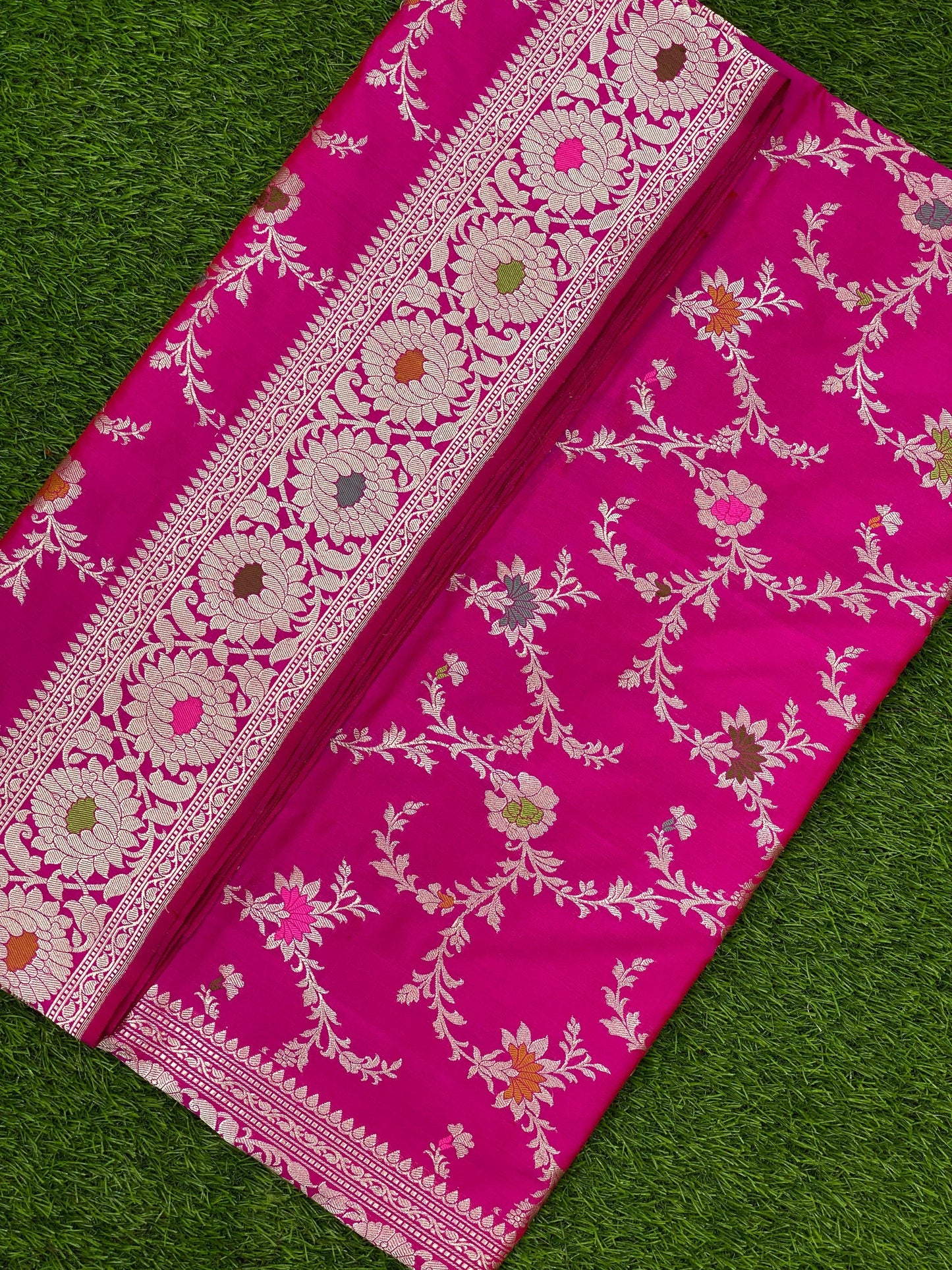Handwoven katan saree by banarasi store - Banarasi Store