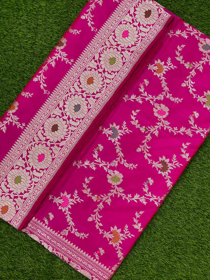 Handwoven katan saree by banarasi store - Banarasi Store