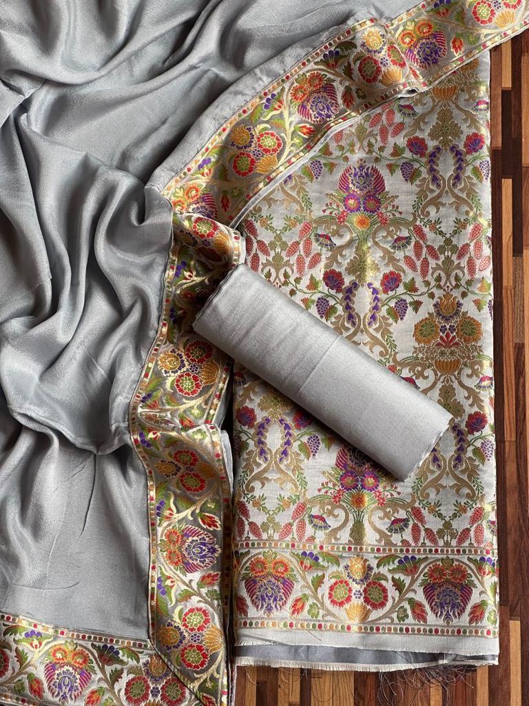 Banarasi brocade suit by banarasi store - Banarasi Store