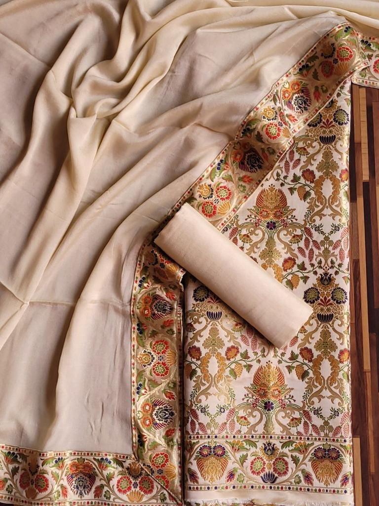 Banarasi brocade suit by banarasi store - Banarasi Store
