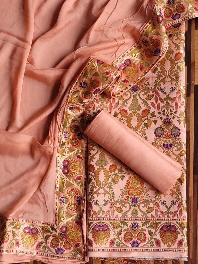 Banarasi brocade suit by banarasi store - Banarasi Store