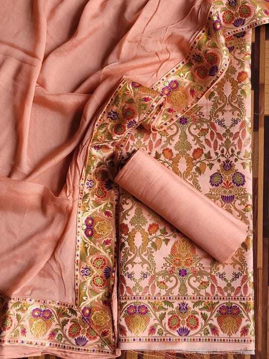 Banarasi brocade suit by banarasi store - Banarasi Store