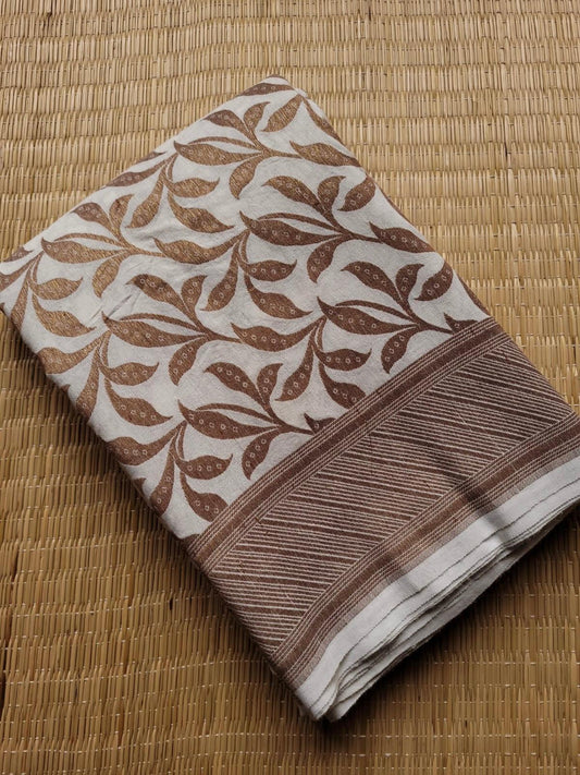 Handloom moonga silk by banarasi store - Banarasi Store