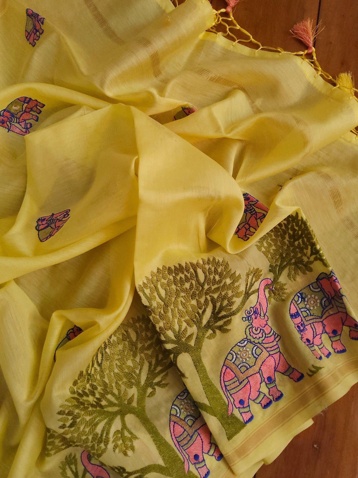Banarasi chanderi embroidery suits - Banarasi Store