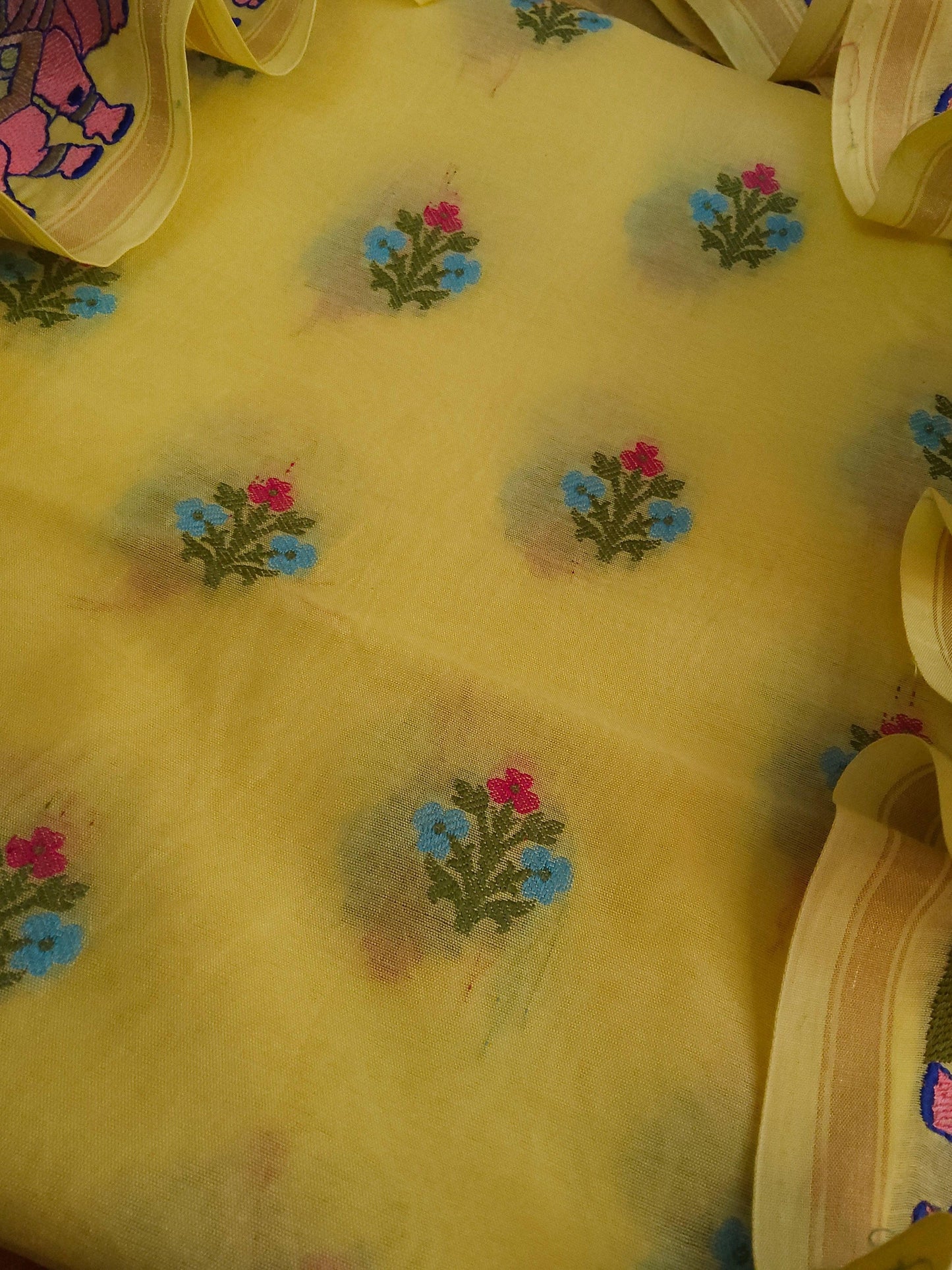 Banarasi chanderi embroidery suits - Banarasi Store