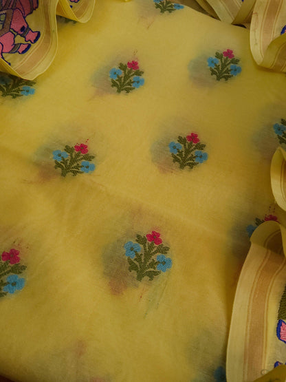 Banarasi chanderi embroidery suits - Banarasi Store