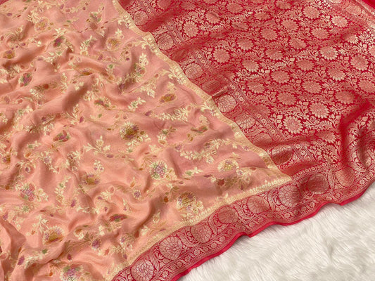 Pure khaddi Georgette by banarasi store - Banarasi Store