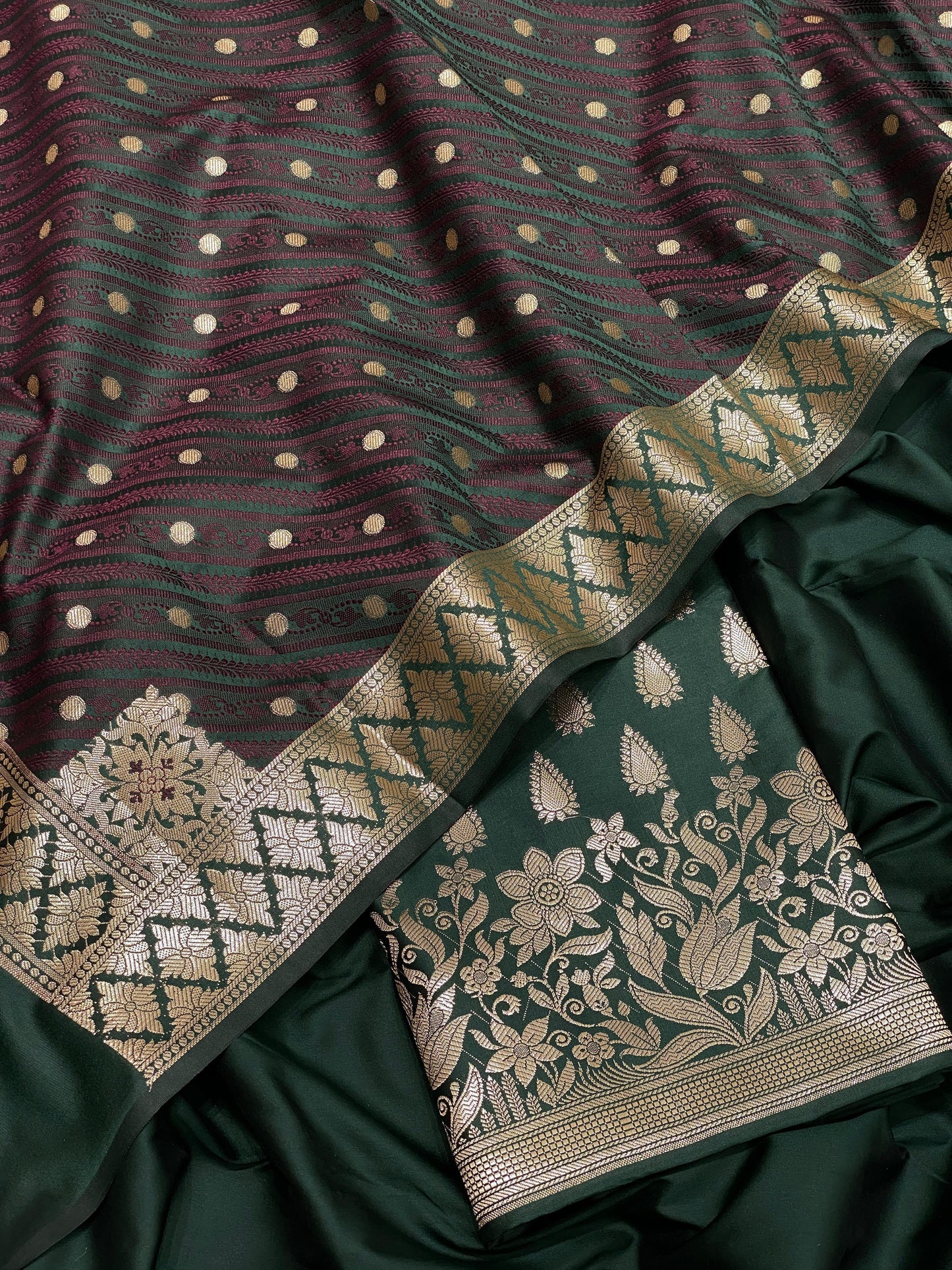 Banarasi silk suit by banarasi store - Banarasi Store