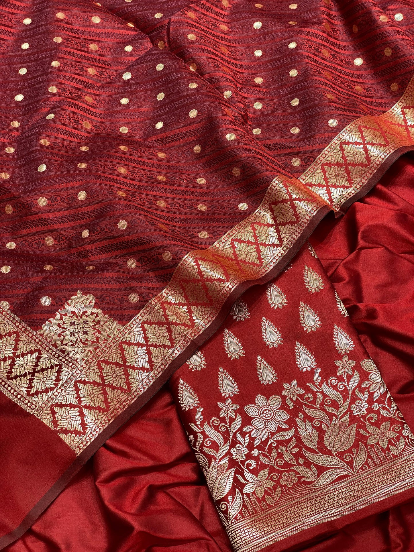 Banarasi silk suit by banarasi store - Banarasi Store