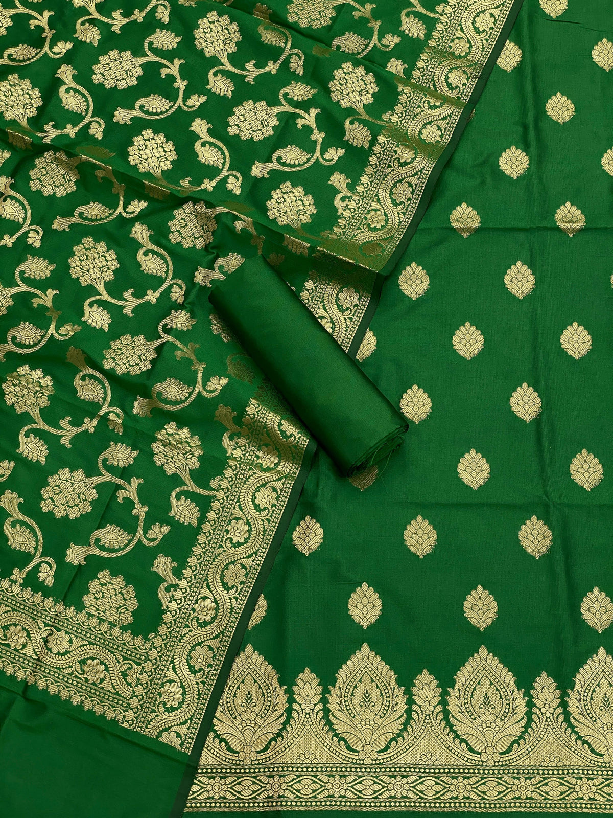 Banarasi silk suit by banarasi store - Banarasi Store