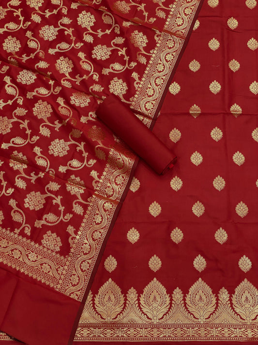 Banarasi silk suit by banarasi store - Banarasi Store