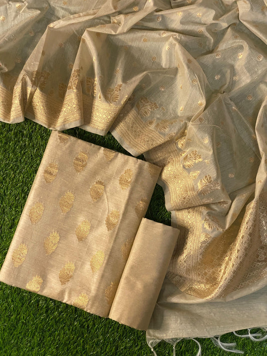 Handloom moonga by banarasi store - Banarasi Store