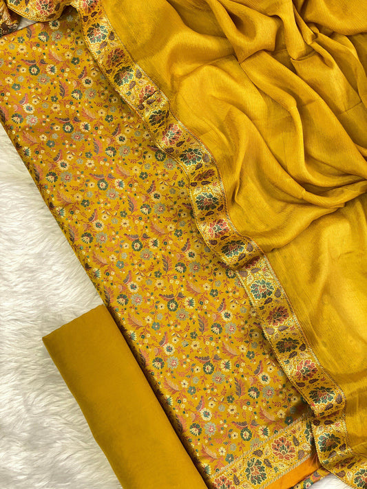 Banarasi brocade suit by banarasi store - Banarasi Store