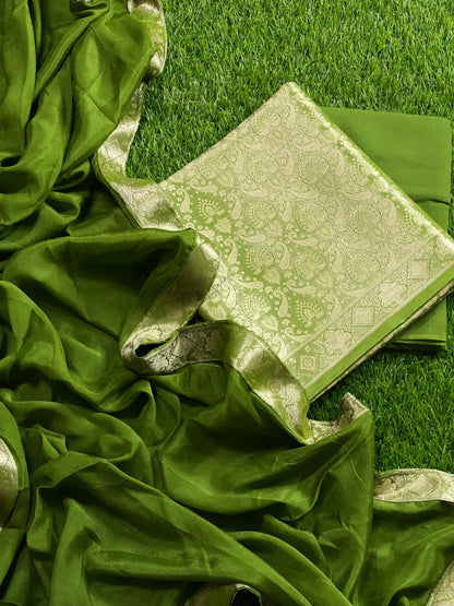 Banarasi brocade suit by banarasi store - Banarasi Store