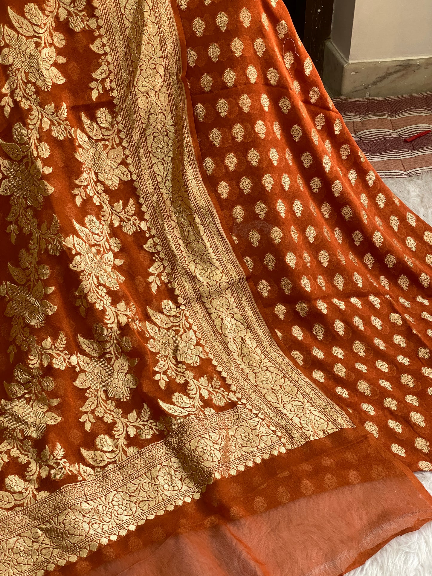 KHADDI GEORGETTE X BANARASI STORE - Banarasi Store