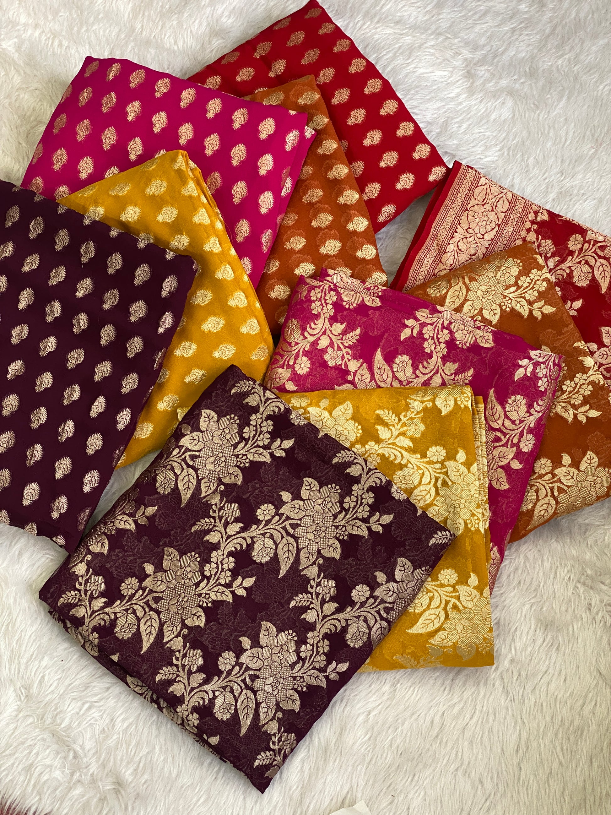 KHADDI GEORGETTE X BANARASI STORE - Banarasi Store