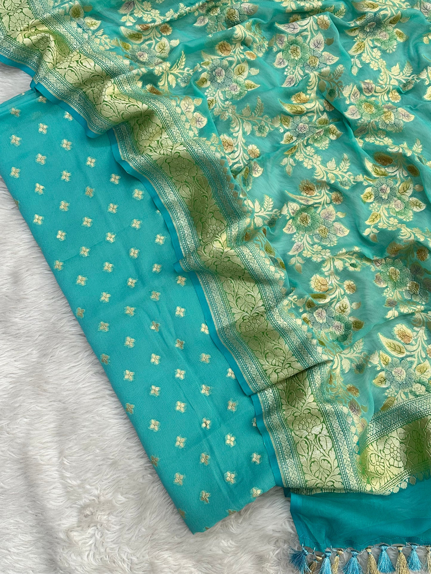 KHADDI GEORGETTE BY BANARASI STORE