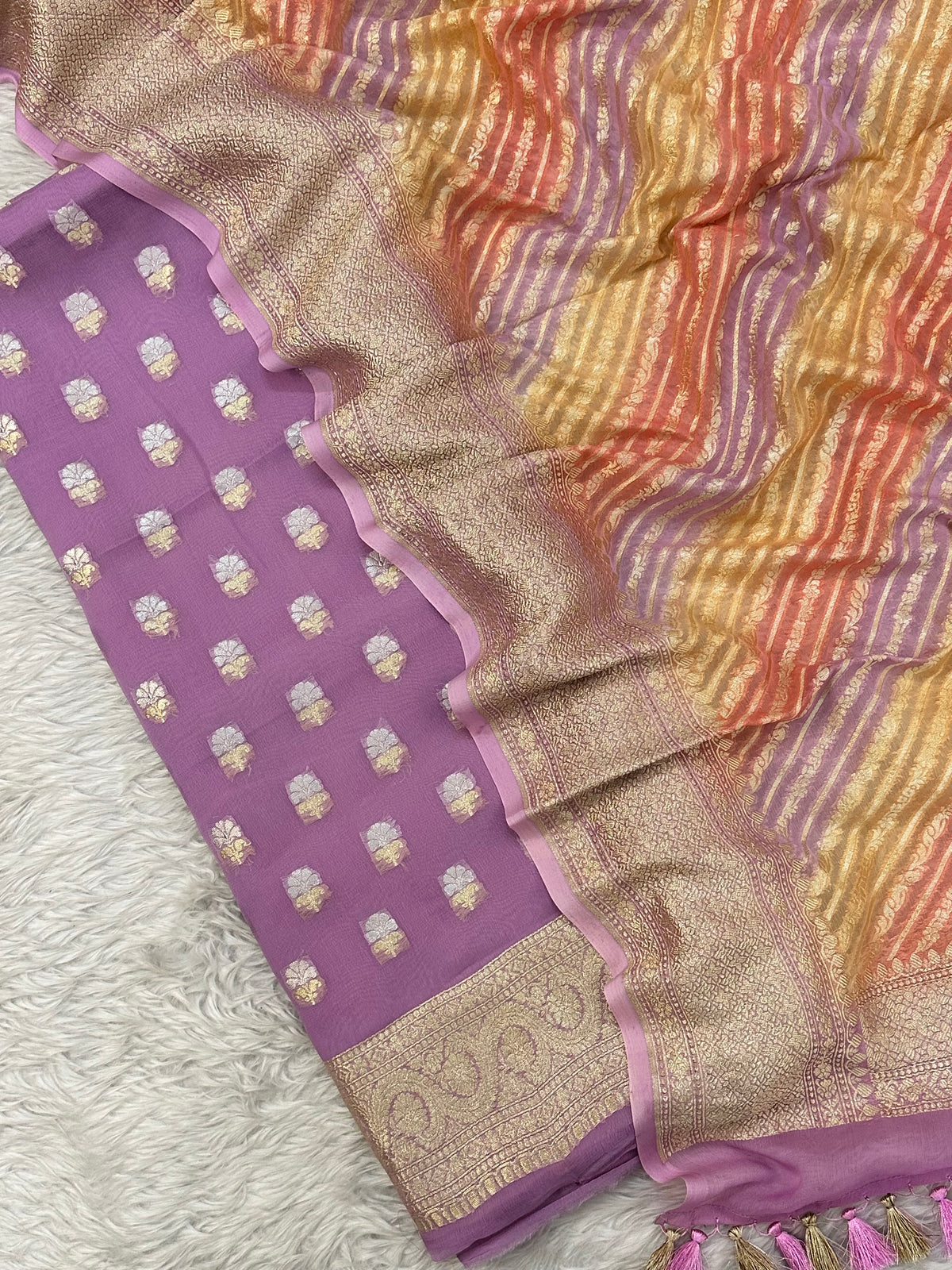 KHADDI GEORGETTE BY BANARASI STORE