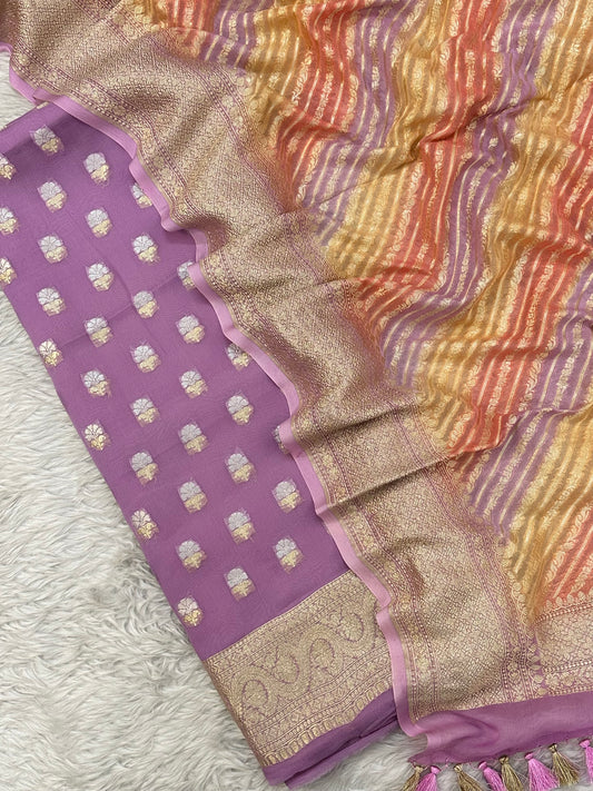 KHADDI GEORGETTE BY BANARASI STORE