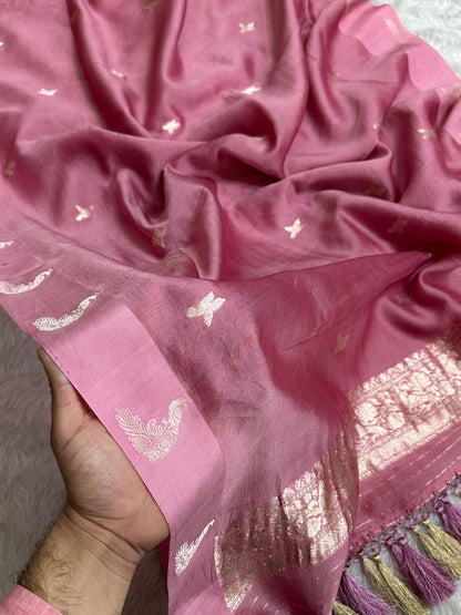Handloom chanderi suit by banarasi store