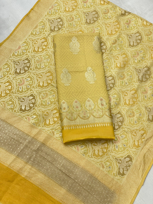 Handloom moonga by banarasi store