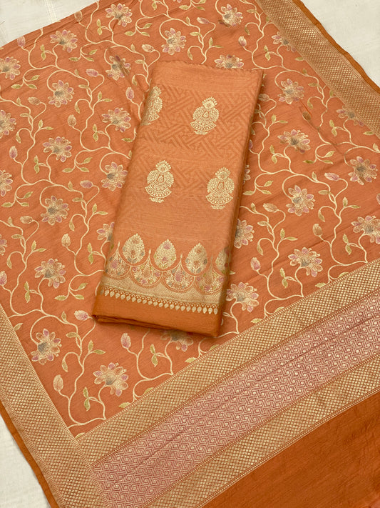 Handloom moonga by banarasi store