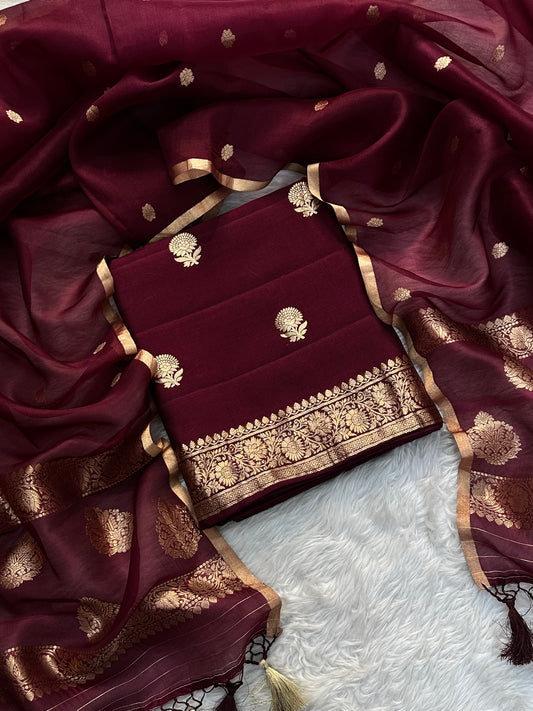Handloom chiniya by banarasi store