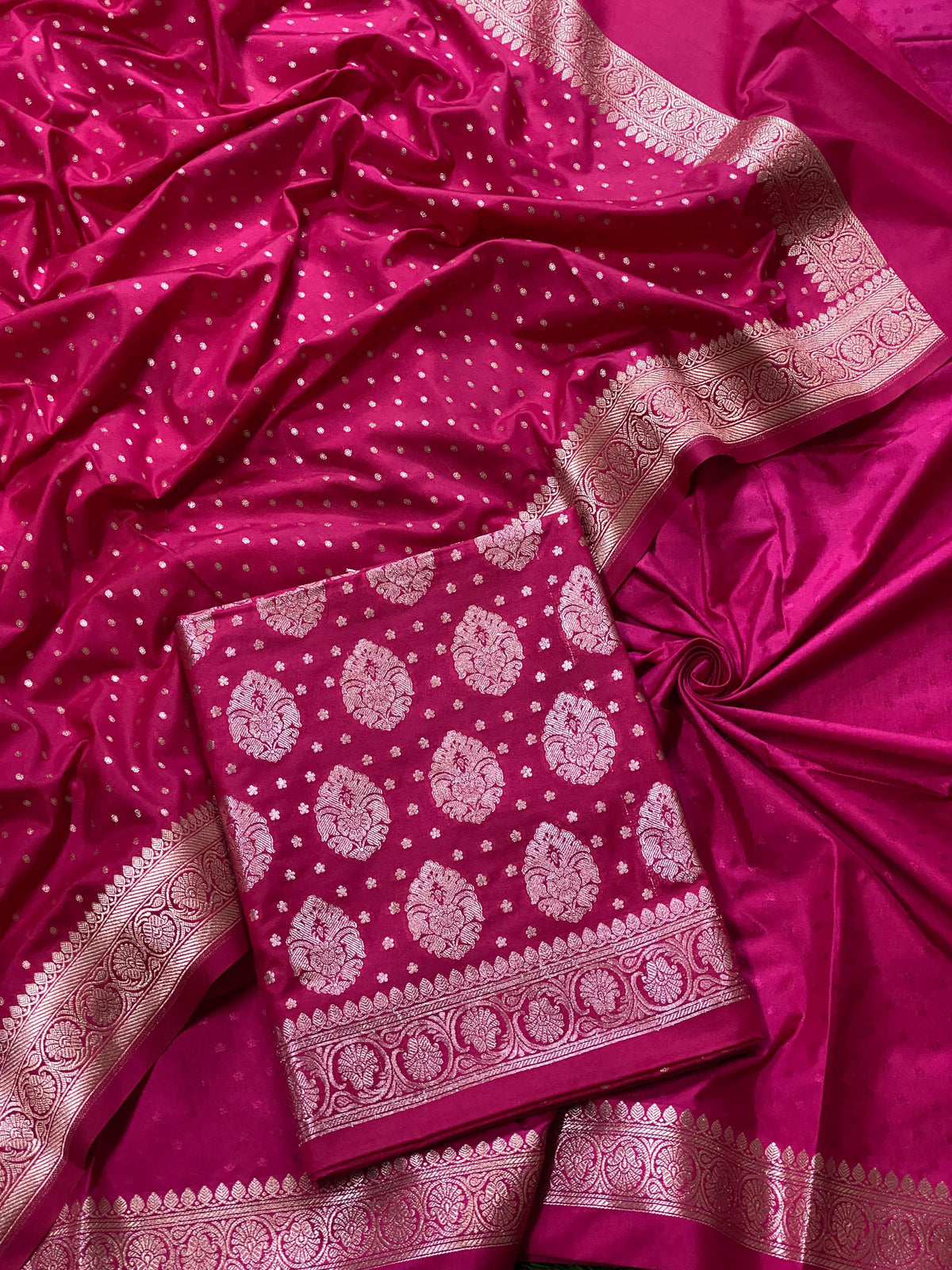 Banarasi katan suit by banarasi store - Banarasi Store