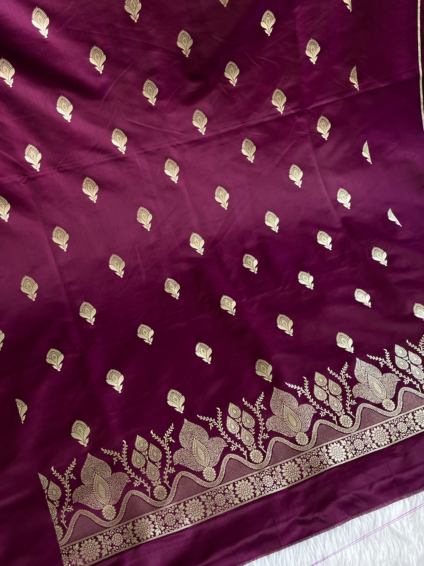 Satin X Mashru - Banarasi Store