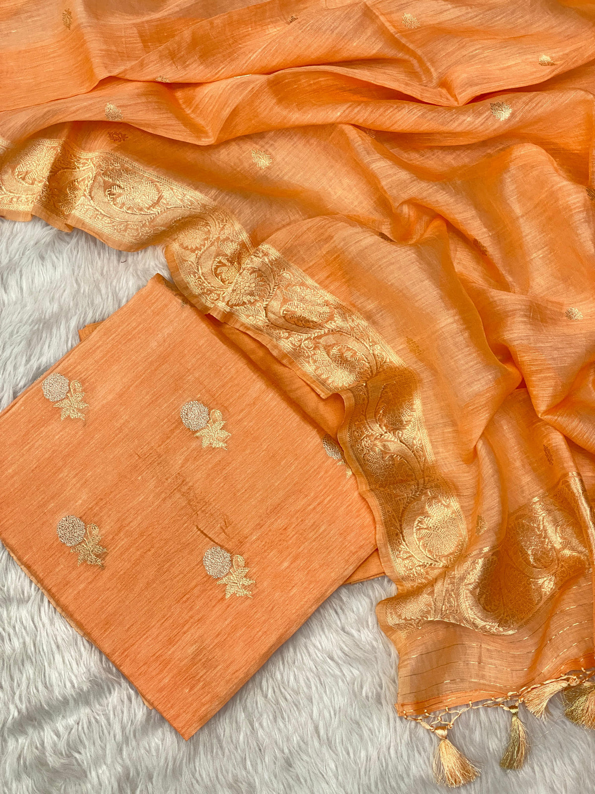 LINEN GEORGETTE X BANARASI STORE - Banarasi Store