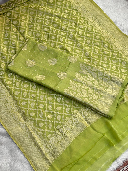 KHADDI GEORGETTE X BANARASI STORE - Banarasi Store