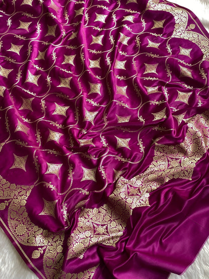 Satin X Mashru - Banarasi Store