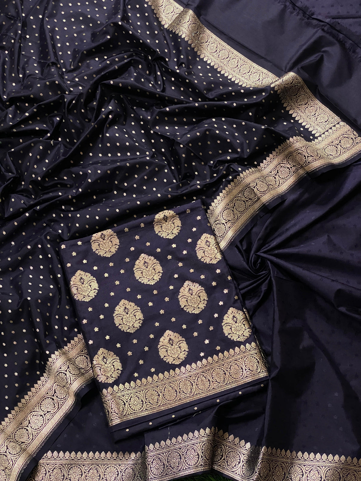 Banarasi katan suit by banarasi store - Banarasi Store