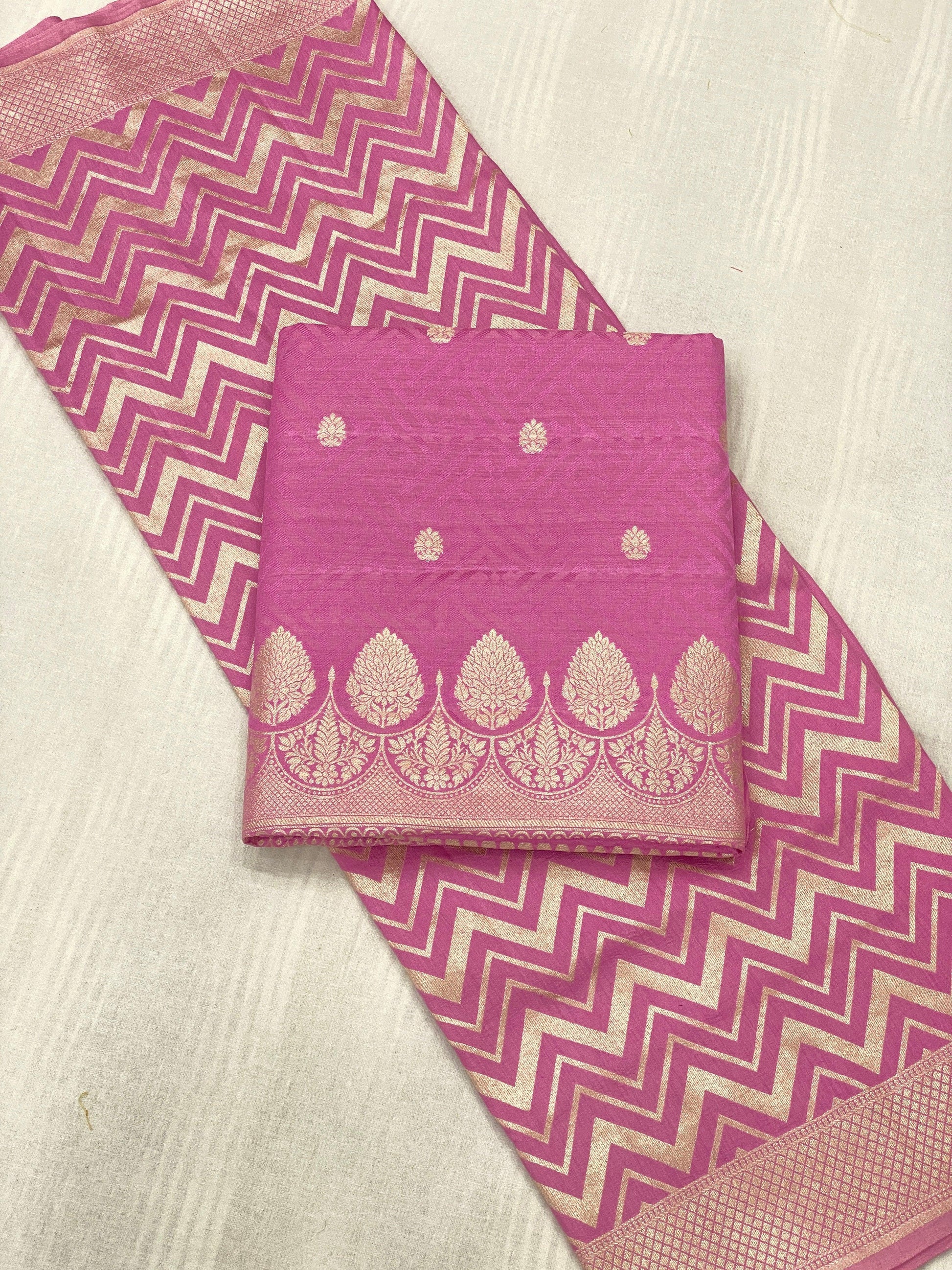 Handloom moonga by banarasi store - Banarasi Store