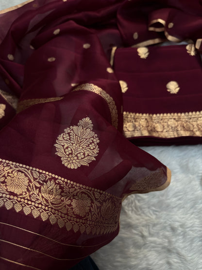 Handloom chiniya by banarasi store