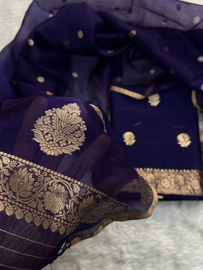 Handloom chiniya by banarasi store