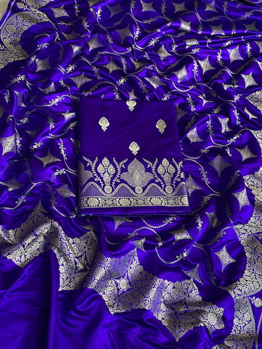 Satin X Mashru - Banarasi Store