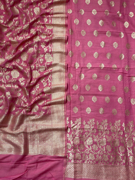 Handloom moonga by banarasi store - Banarasi Store
