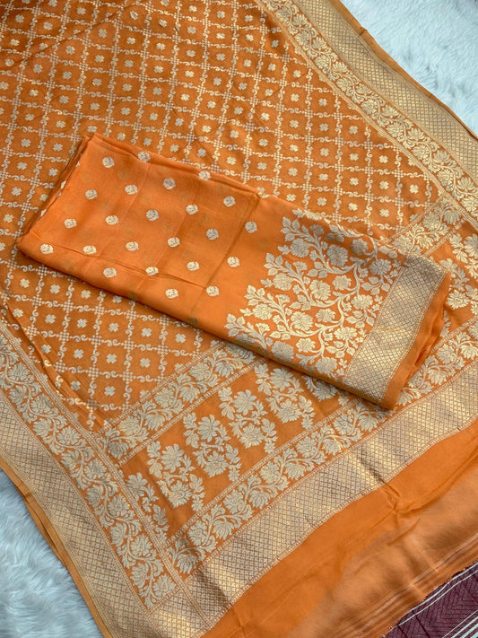 KHADDI GEORGETTE X BANARASI STORE - Banarasi Store
