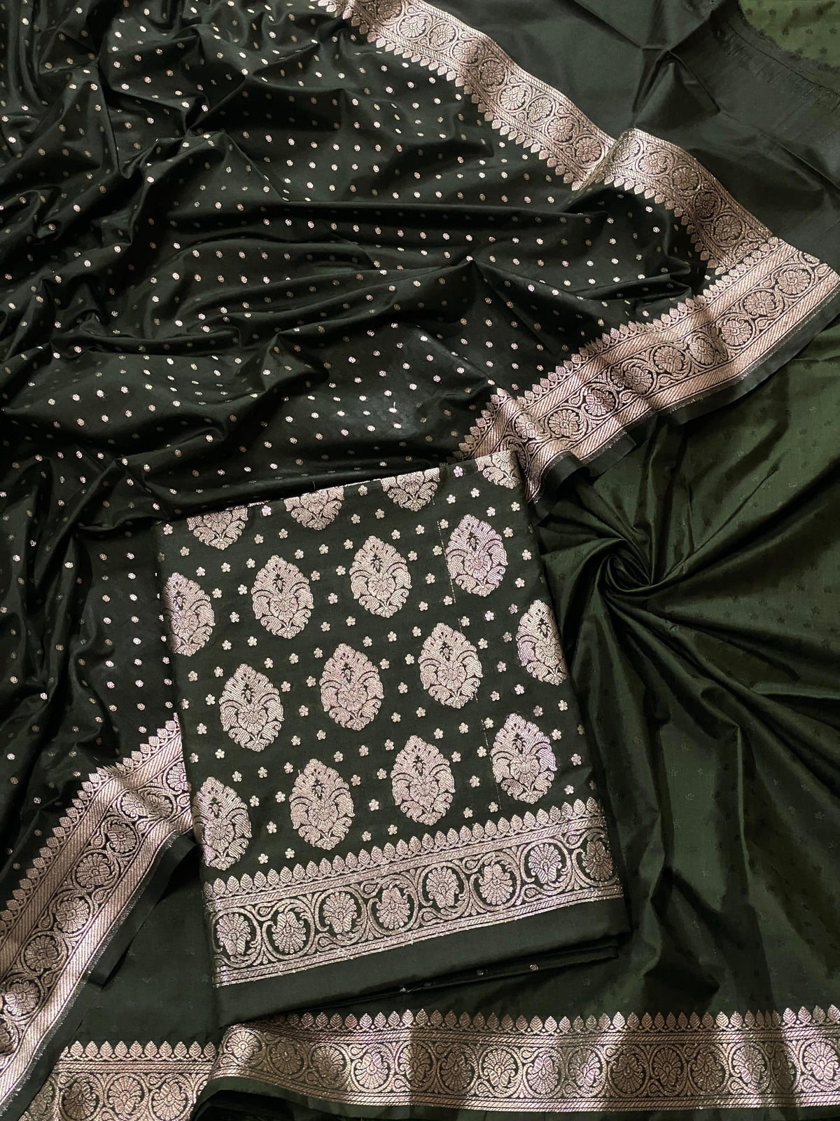 Banarasi katan suit by banarasi store - Banarasi Store