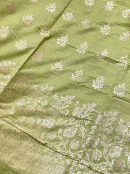 Handloom moonga by banarasi store - Banarasi Store