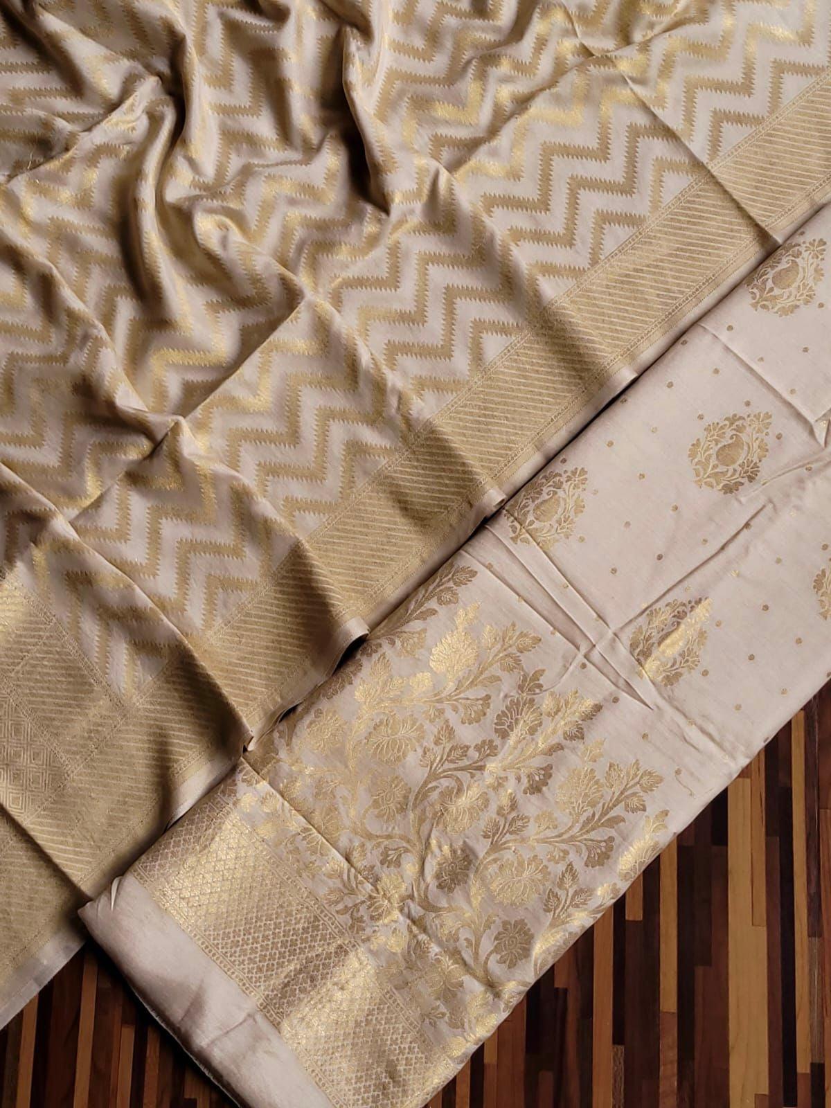 Handloom moonga by banarasi store - Banarasi Store