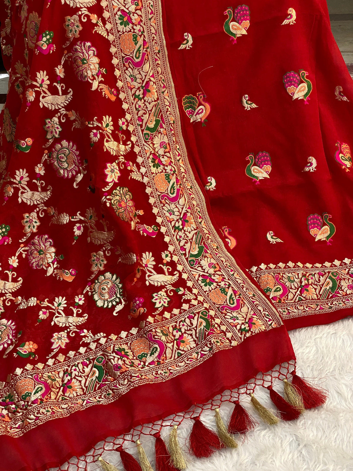 KHADDI GEORGETTE X BANARASI STORE - Banarasi Store