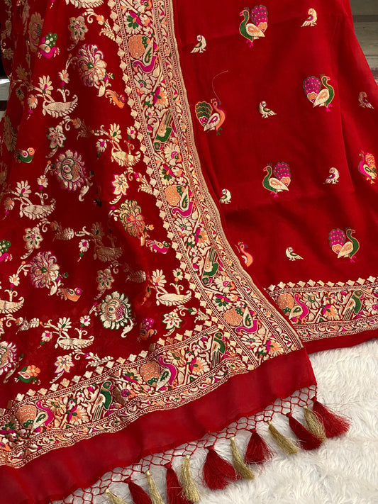 KHADDI GEORGETTE X BANARASI STORE - Banarasi Store