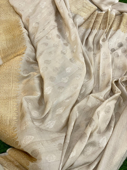 Handwoven khiccha tussar by banarasi Store - Banarasi Store