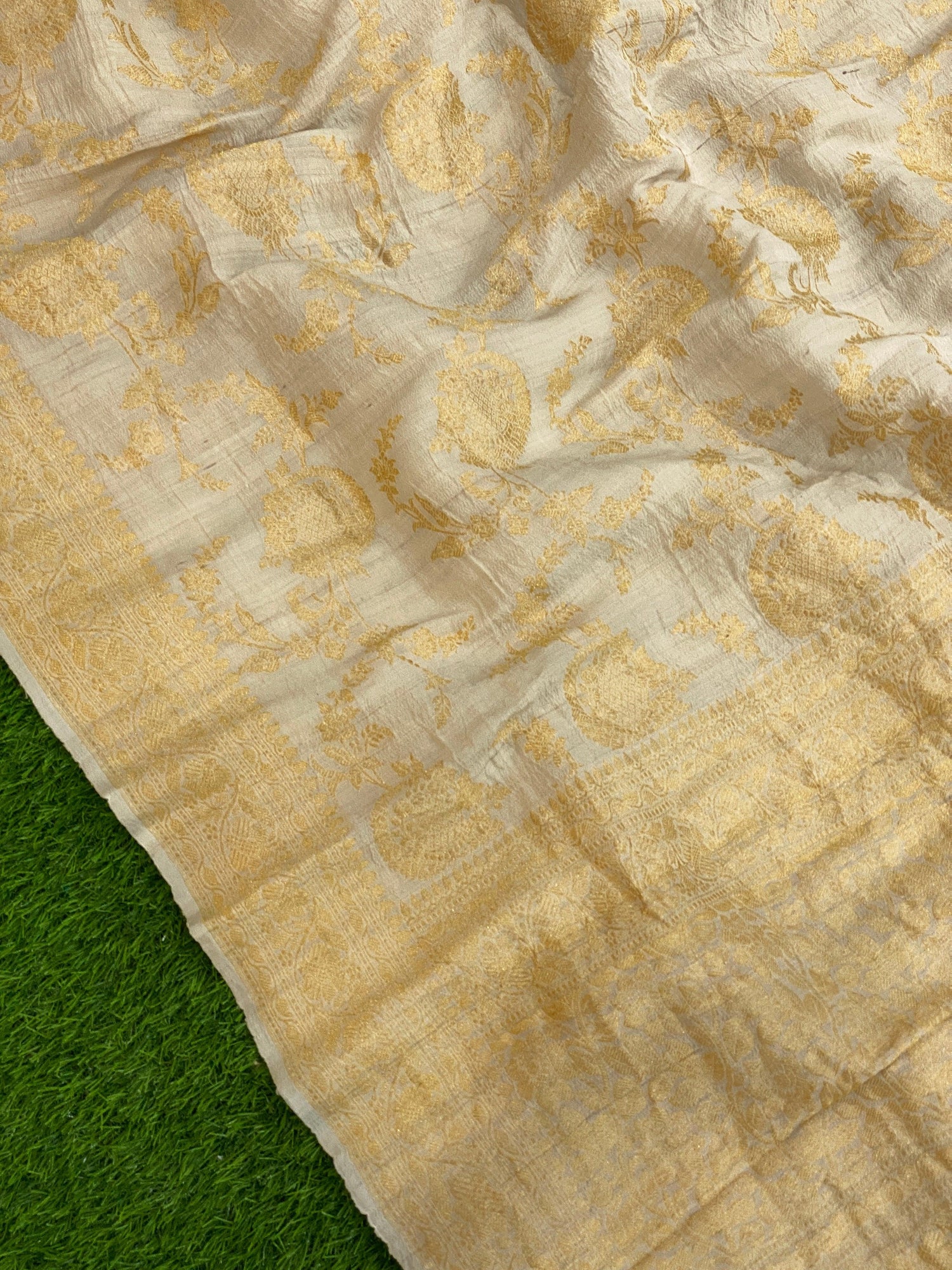 Handwoven khiccha tussar by banarasi Store - Banarasi Store
